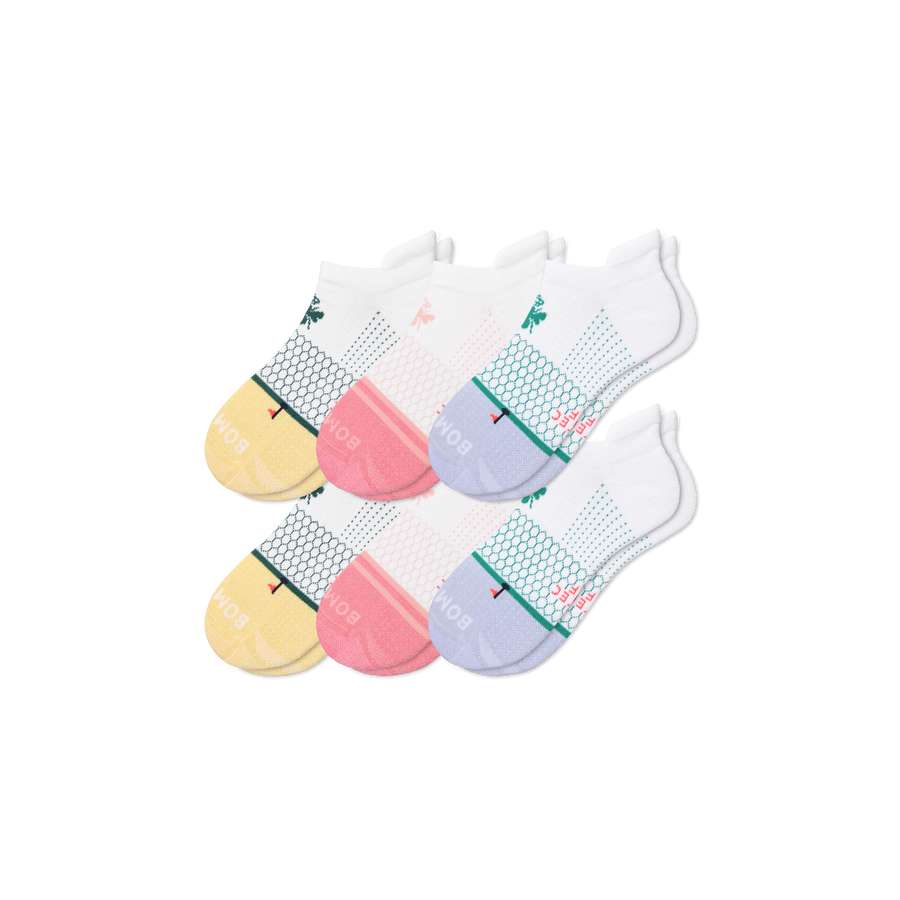 Women's Golf Ankle Sock 6-Pack - Run Everyday Rotation