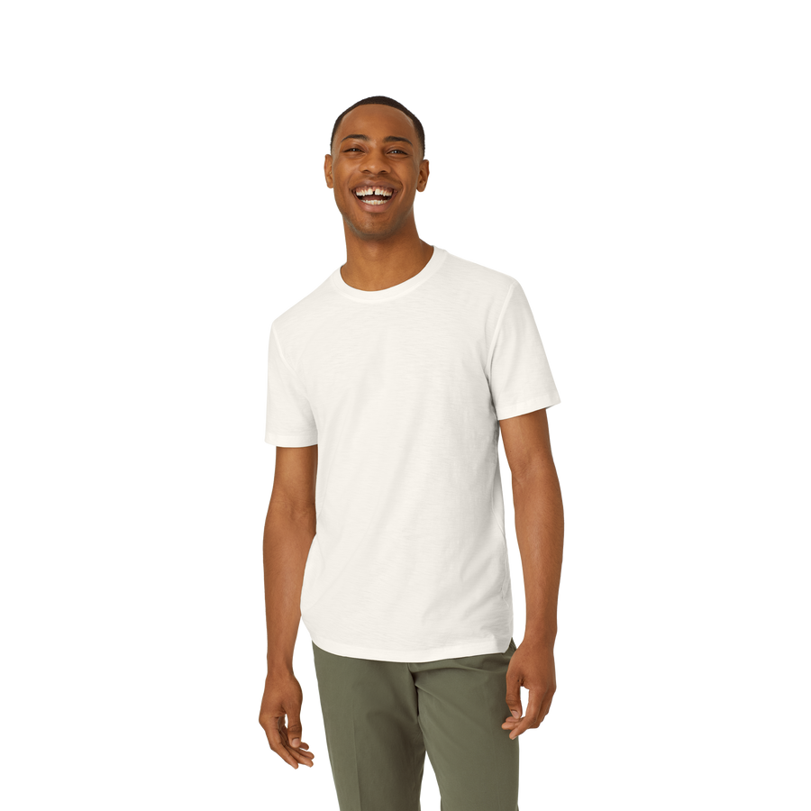 Men's Air Slub Crew Neck T-Shirt - Relaxed Street Comfort