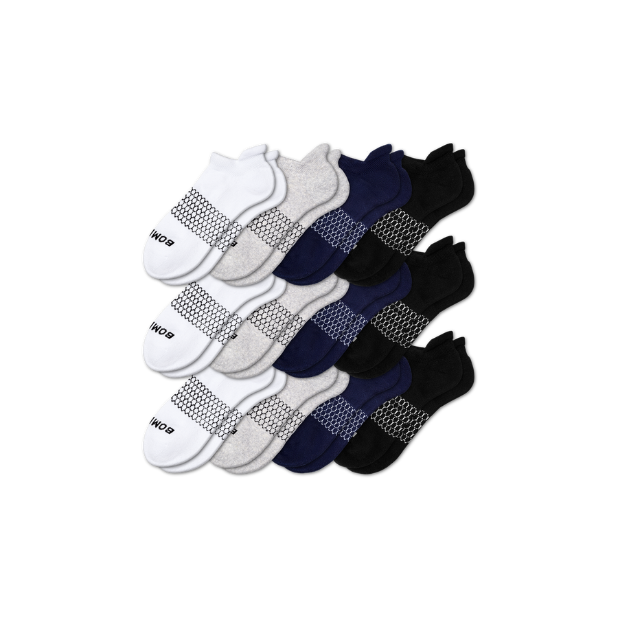 Men's Solids Ankle Sock 12-Pack - Active Studio Move
